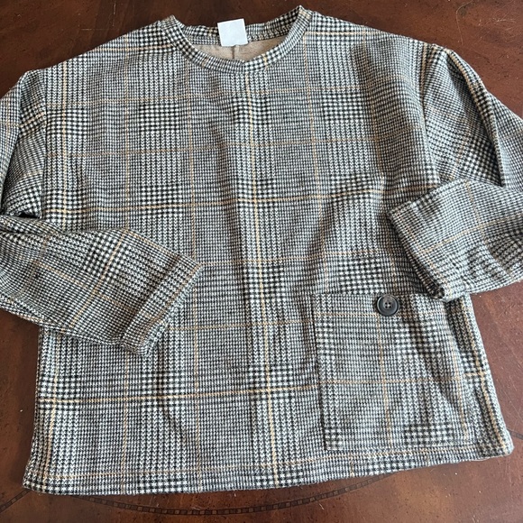 Zara plaid top - Picture 5 of 7